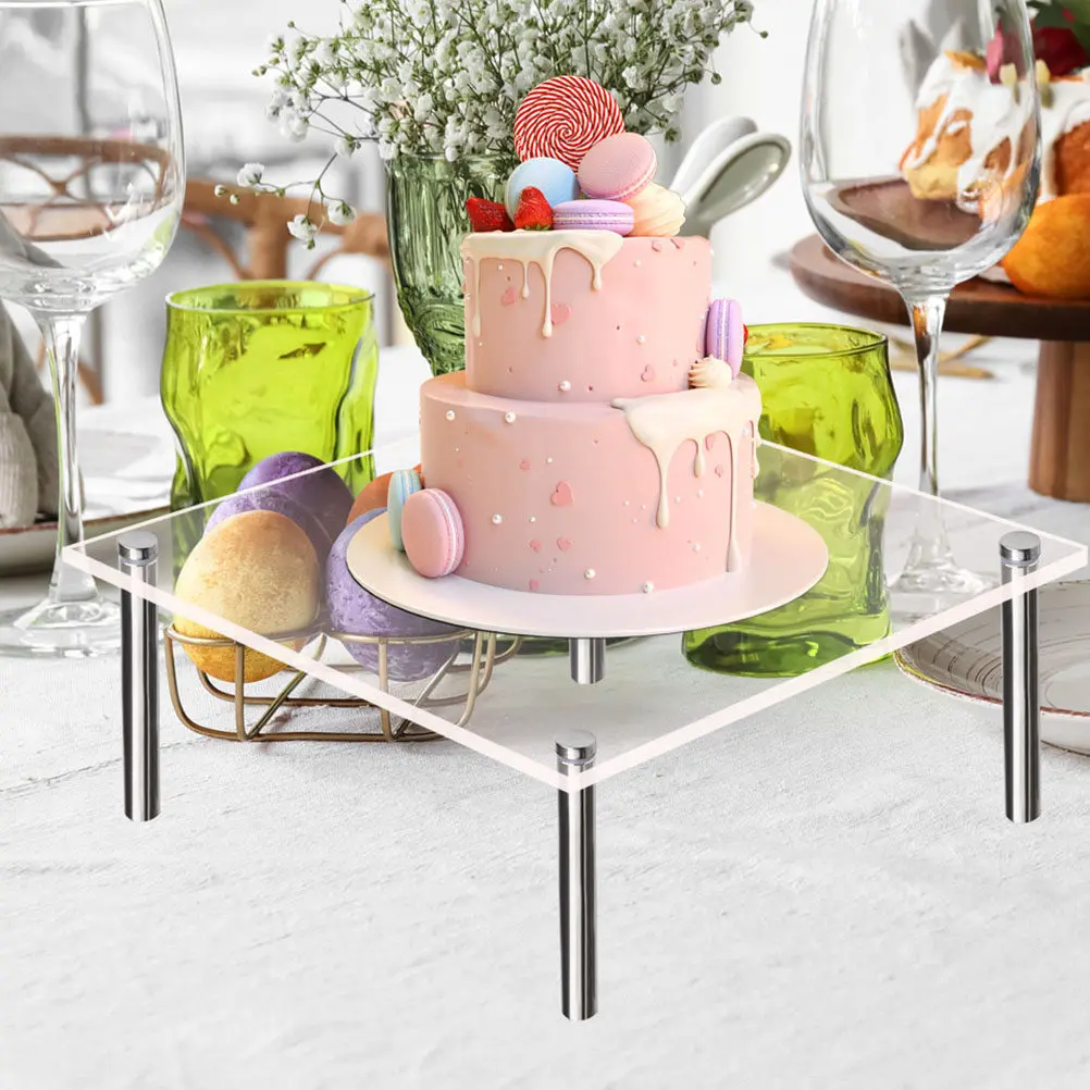 3Pcs Transparent Cake Holder Stand Elegant Dessert Accessories for Tea Party Events Cake Stand Dessert Accessories
3Pcs Transparent Cake Holder Stand Elegant Dessert Accessories for Tea Party Events Cake Stand Dessert Accessories