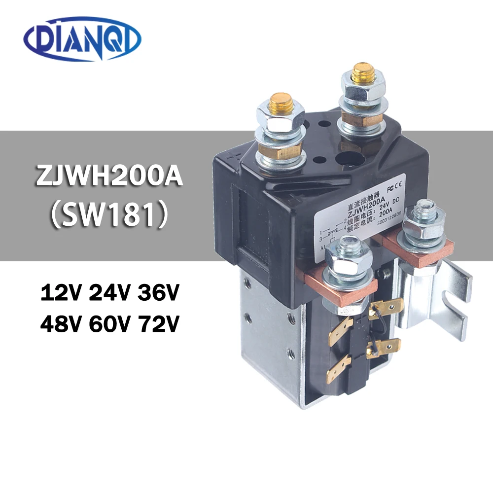 SW181 NO+NC 12 В 24 В 36 В 48 В 60 В 72 В 200 А Контактор постоянного тока ZJWH200A для обработки вилочного погрузчика, рисования, автомобиля, насоса, двигателя
SW181 NO+NC 12 В 24 В 36 В 48 В 60 В 72 В 200 А Контактор постоянного тока ZJWH200A для обработки вилочного погрузчика, рисования, автомобиля, насоса, двигателя