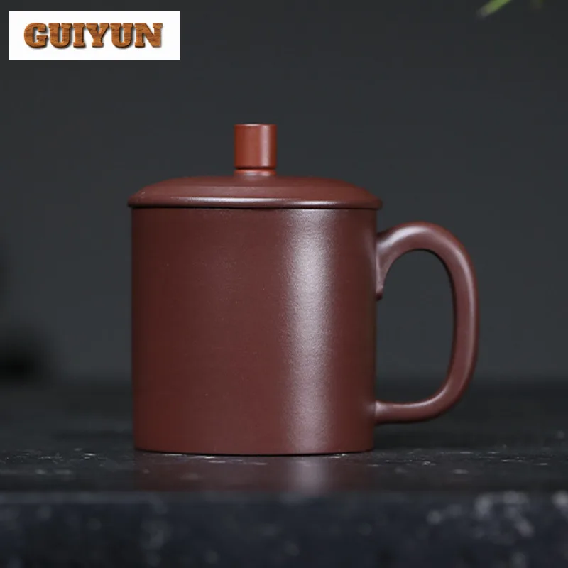 280ml Yixing Purple Clay Purple Mud With Lid Coffee Mug Kitchen Cup Afternoon Tea Mug Office Water Cup Teaware Decoration Craft
280ml Yixing Purple Clay Purple Mud With Lid Coffee Mug Kitchen Cup Afternoon Tea Mug Office Water Cup Teaware Decoration Craft