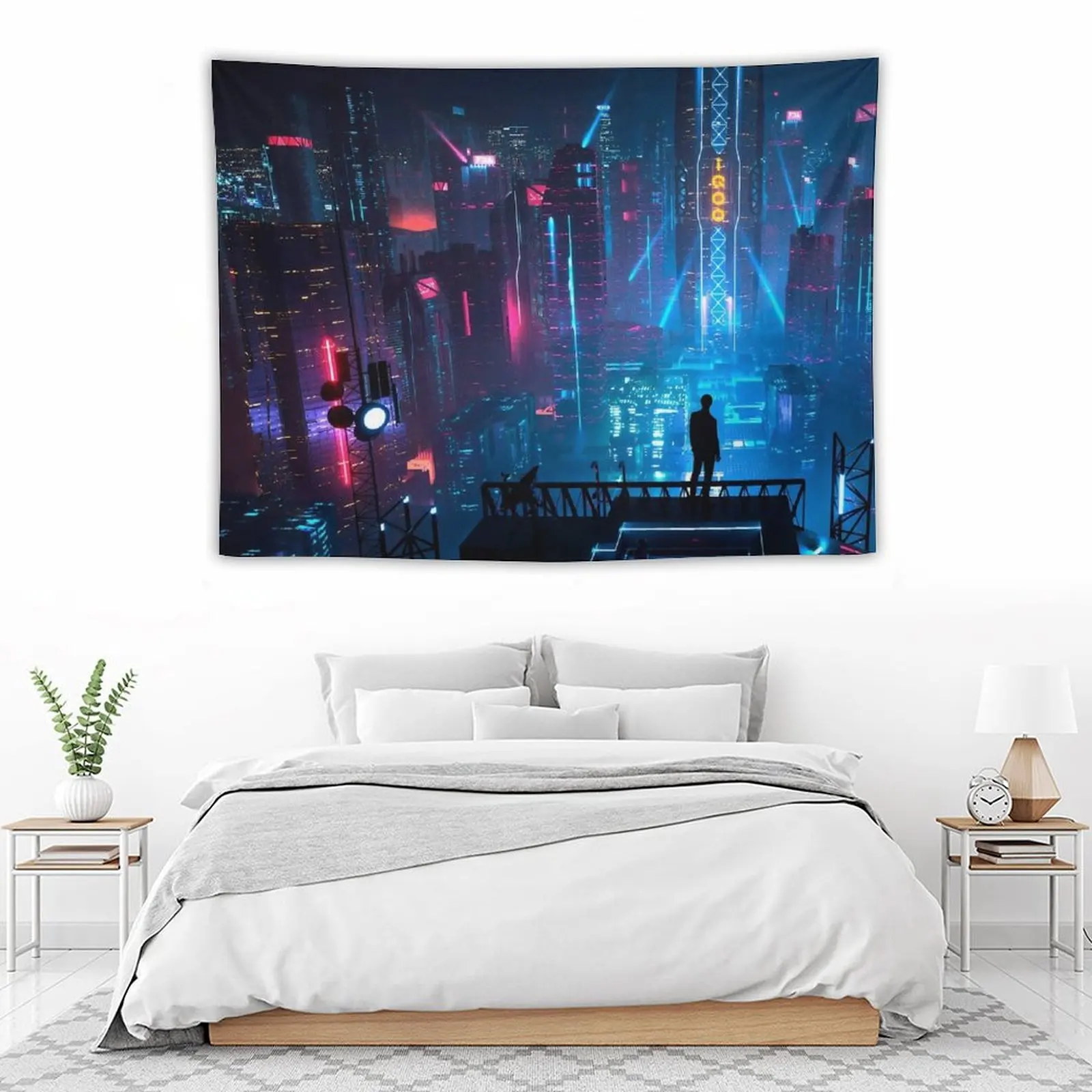 Anime Cyberpunk City Tapestry Aesthetic Room Decor Korean Luxury Living Room Decoration For Bedroom Tapestry
Anime Cyberpunk City Tapestry Aesthetic Room Decor Korean Luxury Living Room Decoration For Bedroom Tapestry