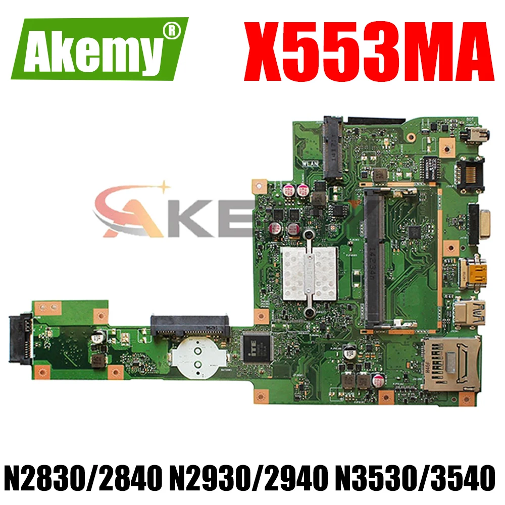 Для ASUS X553M K553M A553MA D553M F553MA VivoBook X553 A553M X503M X503MA 60NB04X0-MB1800 F503M F553M D553MA материнская плата X553MA
Для ASUS X553M K553M A553MA D553M F553MA VivoBook X553 A553M X503M X503MA 60NB04X0-MB1800 F503M F553M D553MA материнская плата X553MA
