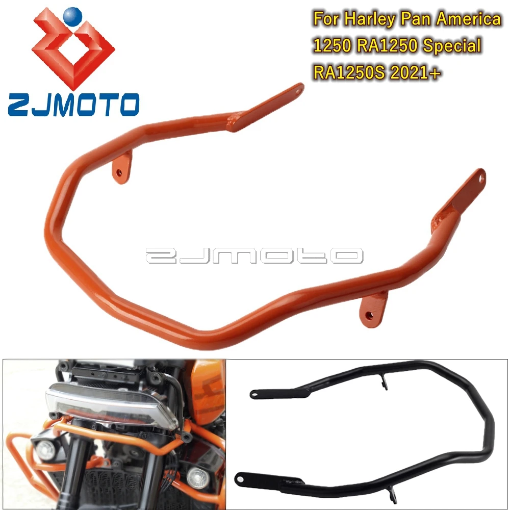 Headlight Anti-Collision Bumper For Harley Pan America 1250 RA1250 Special RA1250S 2021-up Motorcycle Front Head Light Crash Bar
Headlight Anti-Collision Bumper For Harley Pan America 1250 RA1250 Special RA1250S 2021-up Motorcycle Front Head Light Crash Bar