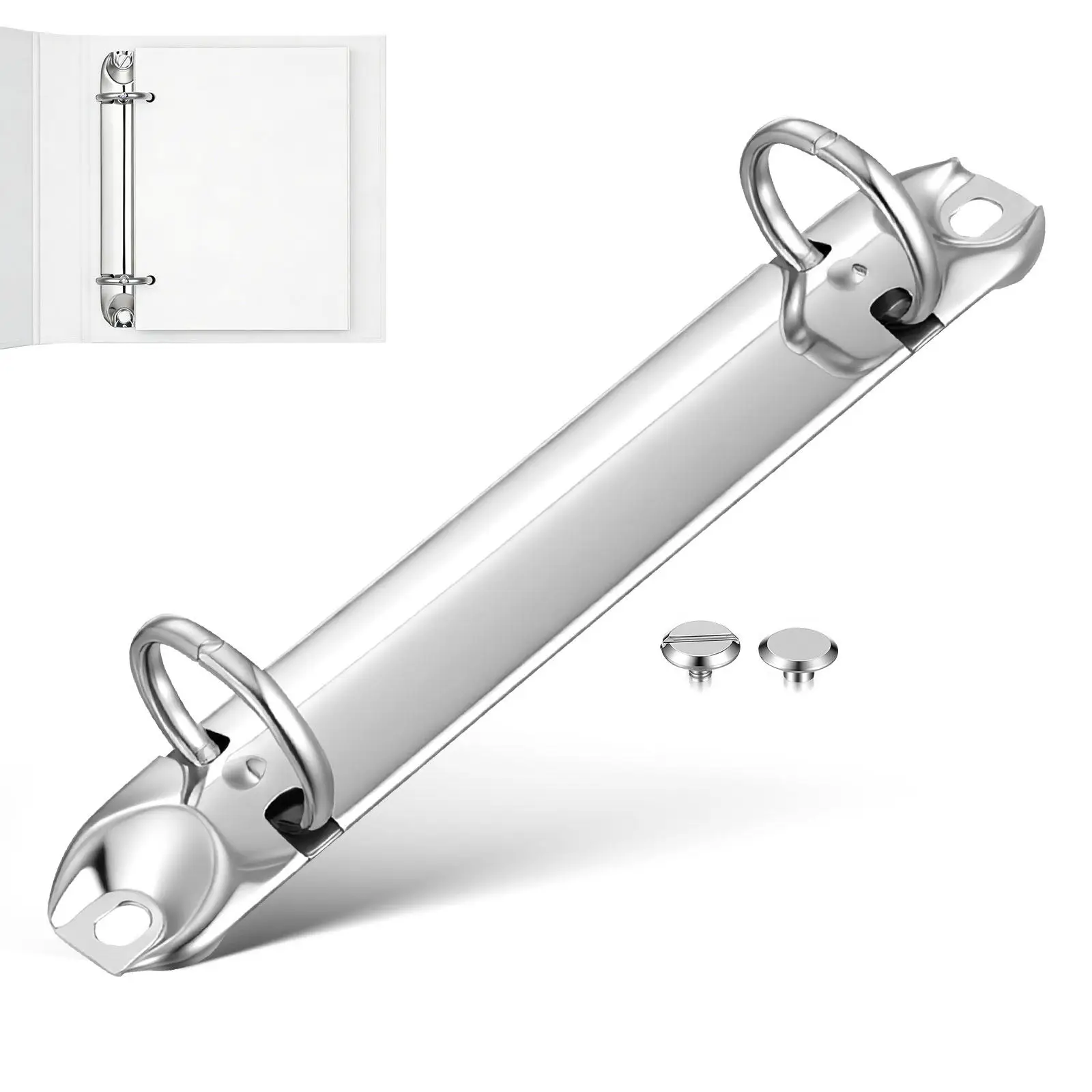 DIY Silver Metal Binder Rings Sturdy Mechanism Ideal for School Office Document Organizing Loose Leaf Planner Notebook
DIY Silver Metal Binder Rings Sturdy Mechanism Ideal for School Office Document Organizing Loose Leaf Planner Notebook