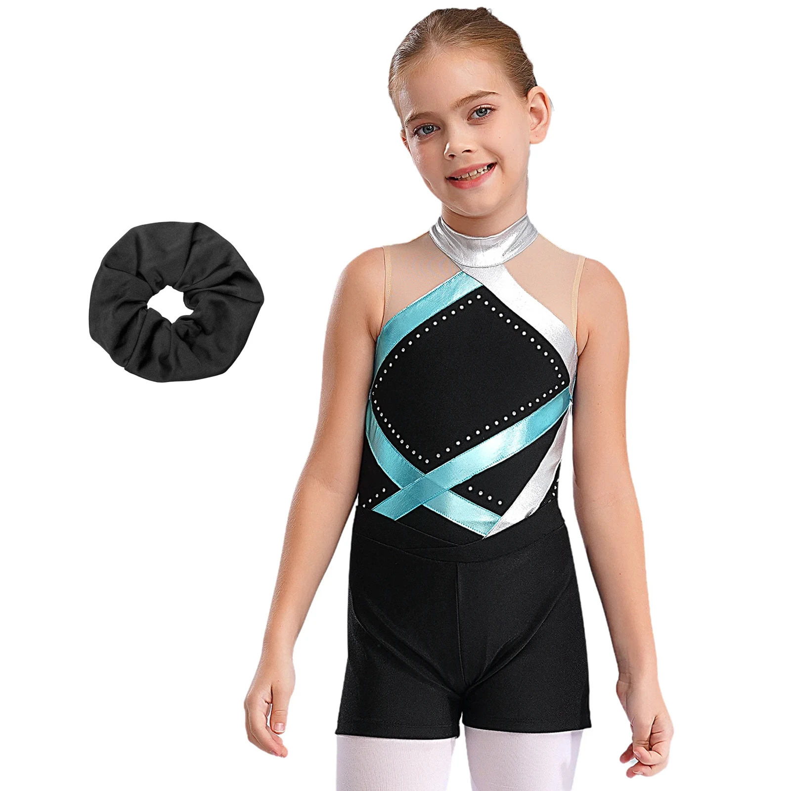 Kids Girls Sportwear Set Ballet Dance Leotard Gymnastics Jumpsuit Fancy Color Block Jersey Shorts Hairband Fitness Swimwear
Kids Girls Sportwear Set Ballet Dance Leotard Gymnastics Jumpsuit Fancy Color Block Jersey Shorts Hairband Fitness Swimwear