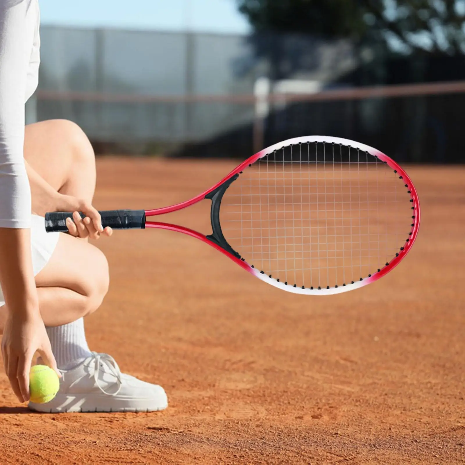 Tennis Racket Sturdy Training Lightweight Portable Equipment Practice for Beginners
Tennis Racket Sturdy Training Lightweight Portable Equipment Practice for Beginners