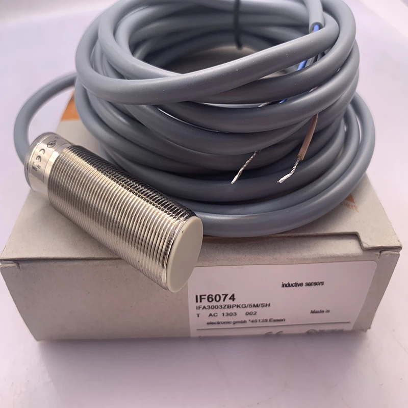 New Proximity Switch Sensor in Stock IF6074 IF6042 IF6043 IF6045 IF6046 High Quality Seller One-year Warranty
New Proximity Switch Sensor in Stock IF6074 IF6042 IF6043 IF6045 IF6046 High Quality Seller One-year Warranty