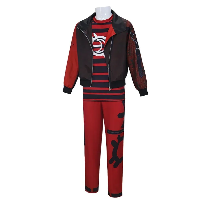 Костюм для косплея «Зомби 4» Виктор, пальто, брюки, куртка с принтом на молнии, спортивный костюм, одежда на Хэллоуин, карнавальная одежда
Костюм для косплея «Зомби 4» Виктор, пальто, брюки, куртка с принтом на молнии, спортивный костюм, одежда на Хэллоуин, карнавальная одежда