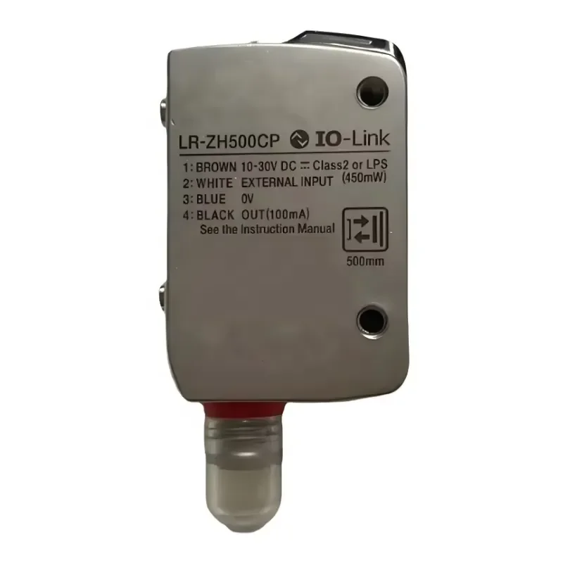 New LR-ZH500CP Sensor, 500mm Range, Distance-Based, Rectangular, M8 Connector, Stainless Steel, IP67
New LR-ZH500CP Sensor, 500mm Range, Distance-Based, Rectangular, M8 Connector, Stainless Steel, IP67