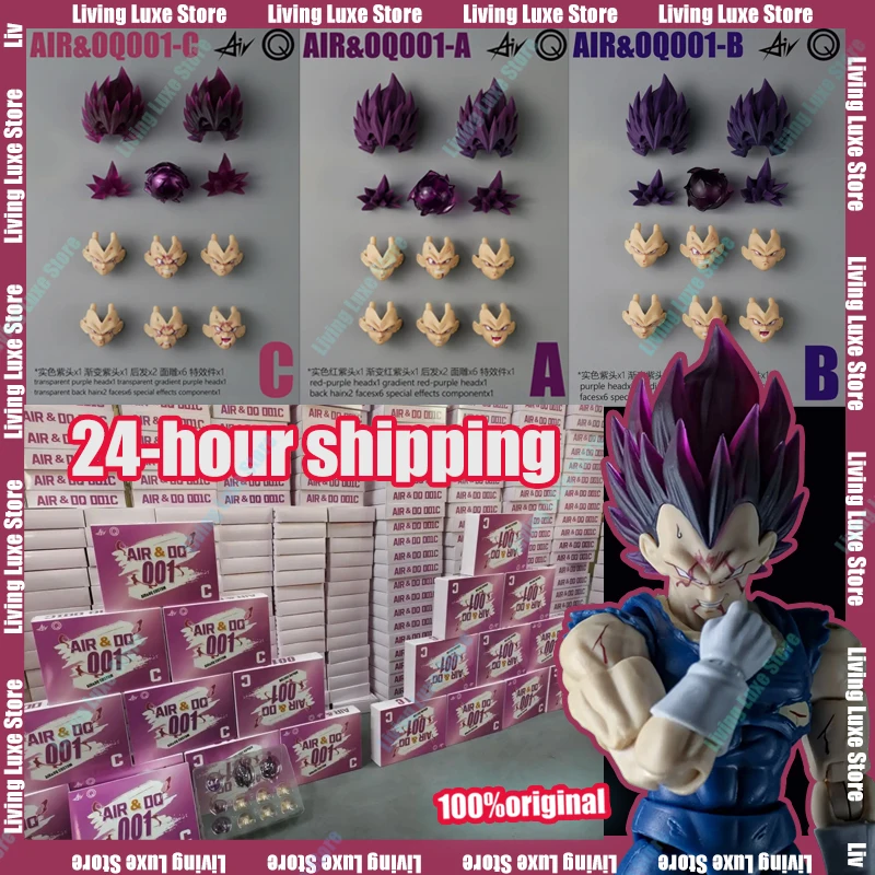 В наличии: Набор головных аксессуаров для фигурки Vegeta Super Saiyan SSJ Majin (Dragon Ball SHF) от Air&OQ Studio – Кастомный комплект голов для фигурки Вегеты
В наличии: Набор головных аксессуаров для фигурки Vegeta Super Saiyan SSJ Majin (Dragon Ball SHF) от Air&OQ Studio – Кастомный комплект голов для фигурки Вегеты