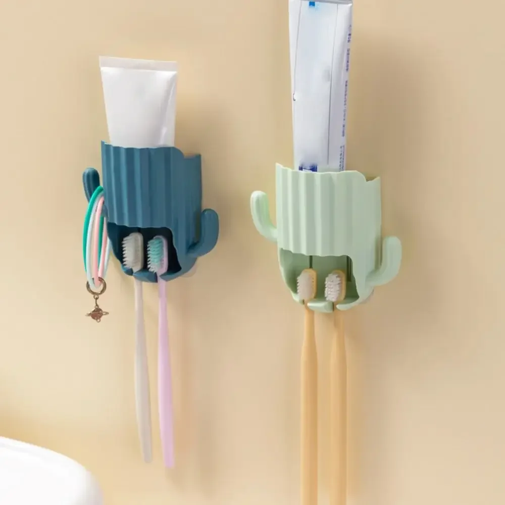 Self-adhesive Cactus Toothbrush Holder Wall-mounted Bathroom Organizer Ecoco uv Organizer for bathroom Tooth paste holder Travel
Self-adhesive Cactus Toothbrush Holder Wall-mounted Bathroom Organizer Ecoco uv Organizer for bathroom Tooth paste holder Travel