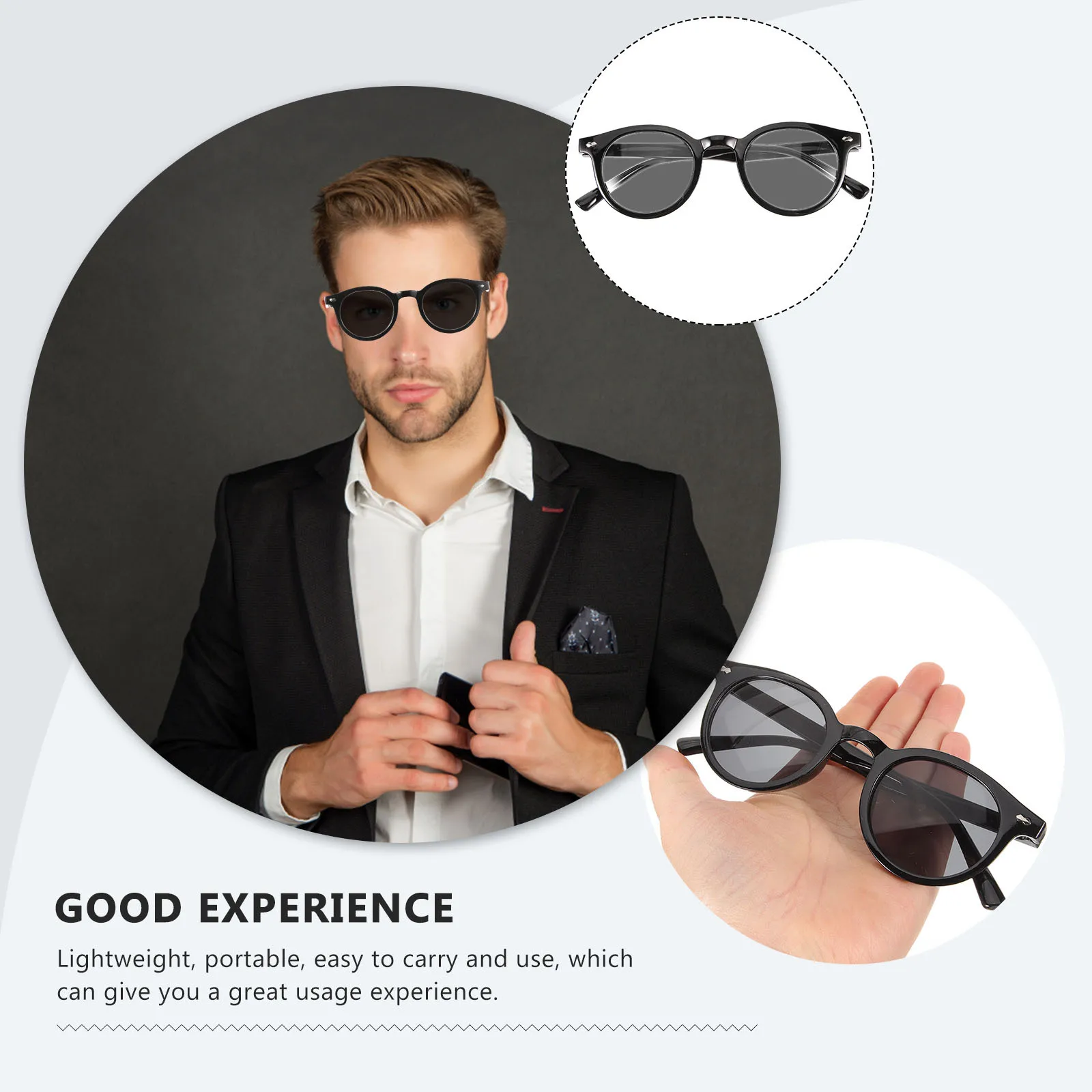 1Pair Round Sunglasses for Women Lightweight Fashion Sun Glasses with Uv Protection for Outdoor Sports Cycling Beach Party
1Pair Round Sunglasses for Women Lightweight Fashion Sun Glasses with Uv Protection for Outdoor Sports Cycling Beach Party