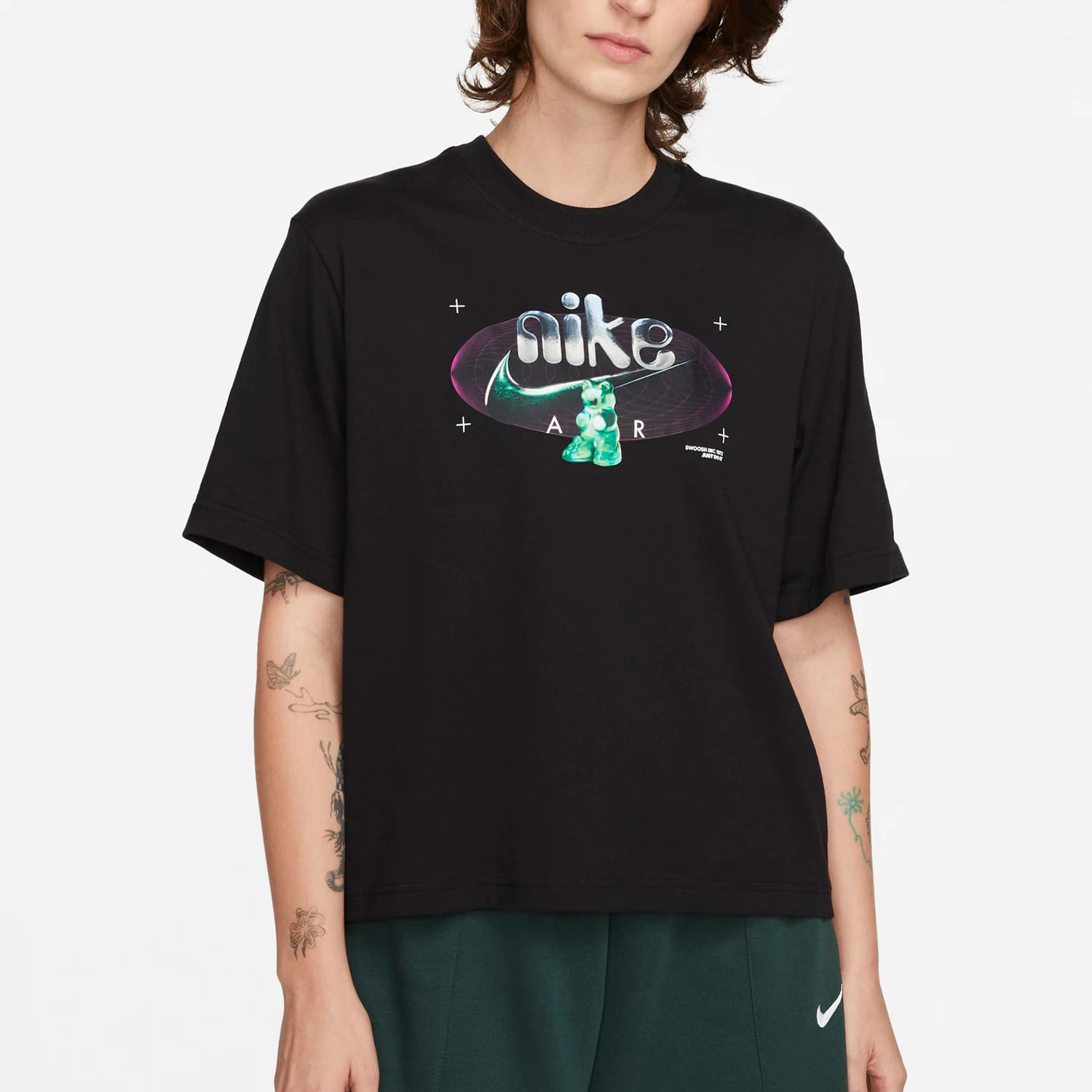 Nike Authentic New Women's Round Neck Knit Breathable Sports Leisure Short Sleeve DX7927-010
Nike Authentic New Women's Round Neck Knit Breathable Sports Leisure Short Sleeve DX7927-010