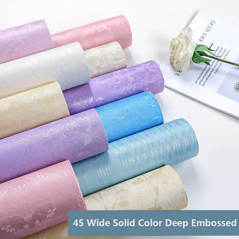 PVC Waterproof Self Adhesive Decorative Film Refurbished Bedroom Wallpaper Kid Room Decal Old Furniture Pure Color Wall Stickers
PVC Waterproof Self Adhesive Decorative Film Refurbished Bedroom Wallpaper Kid Room Decal Old Furniture Pure Color Wall Stickers