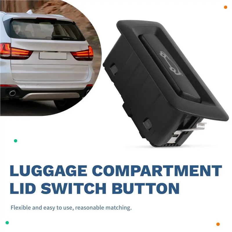 Trunk Lock Release Switch Button 61319275119 For BMW Tailgate Handle 2 3 4 5 7 Series X1 X3 X4 X5 X6
Trunk Lock Release Switch Button 61319275119 For BMW Tailgate Handle 2 3 4 5 7 Series X1 X3 X4 X5 X6