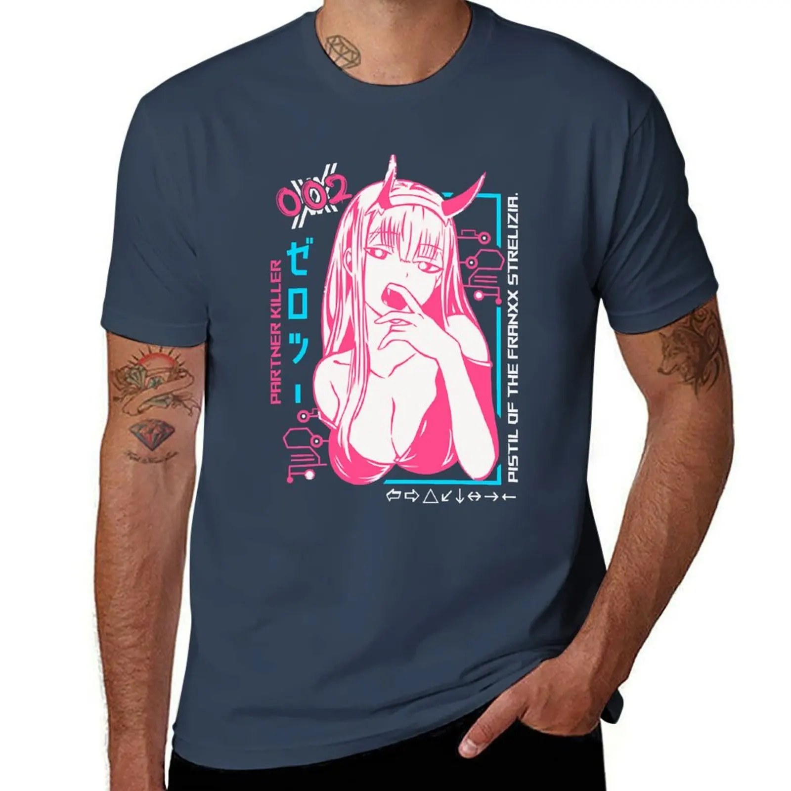 Zero Two Darling Streliziaited - Tshirt T-Shirt Work Wear Simple Tee Shirt
Zero Two Darling Streliziaited - Tshirt T-Shirt Work Wear Simple Tee Shirt