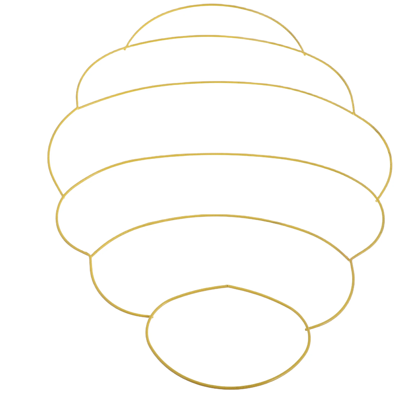 Beehive Wreath Iron Frame Hollow Form Spring Decor Metal Ring Easter Holiday Supplies DIY Floral Garland Flowers
Beehive Wreath Iron Frame Hollow Form Spring Decor Metal Ring Easter Holiday Supplies DIY Floral Garland Flowers