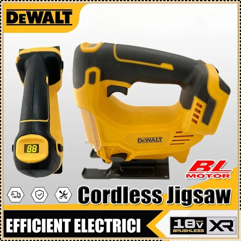 Dewalt-Compatible Cordless Portable Jigsaw Electric Woodworking Tool Multi-Function Design for 18V Battery Powered Cuttin
Dewalt-Compatible Cordless Portable Jigsaw Electric Woodworking Tool Multi-Function Design for 18V Battery Powered Cuttin
