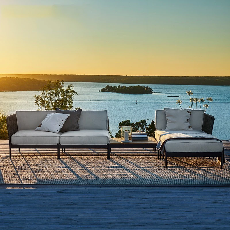 Outdoor High-quality Modern Chair Sofa Set Garden Villa Leisure Rattan Chair 5-piece Furniture Set
Outdoor High-quality Modern Chair Sofa Set Garden Villa Leisure Rattan Chair 5-piece Furniture Set