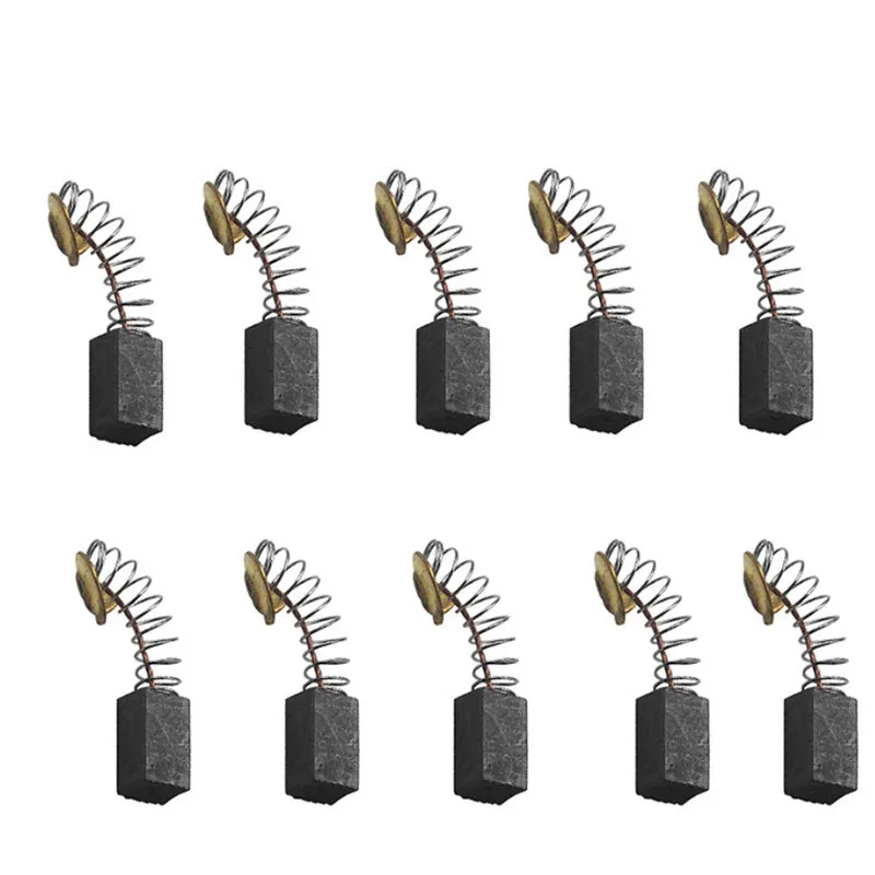 10PCS Carbon Motor Brushes Carbon Brush Springs for Generic Mini Electronic Drills Motor Power Tools Replacement Accessories
10PCS Carbon Motor Brushes Carbon Brush Springs for Generic Mini Electronic Drills Motor Power Tools Replacement Accessories