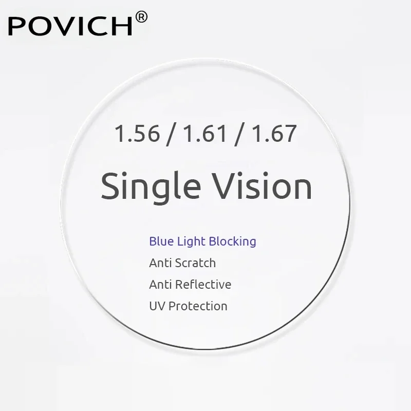 1.56 1.61 1.67 Single Vision Prescription Lenses Blue Light Blocking For Computer Glasses Myopia Or Reading Presbyopia
1.56 1.61 1.67 Single Vision Prescription Lenses Blue Light Blocking For Computer Glasses Myopia Or Reading Presbyopia