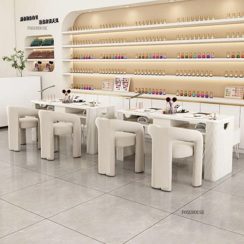 Cream white Manicure Salon Nail Tables Nail Table Chair Sets with Built-in Vacuum Cleaner Nail Tables for Salon Furniture
Cream white Manicure Salon Nail Tables Nail Table Chair Sets with Built-in Vacuum Cleaner Nail Tables for Salon Furniture
