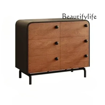 N Furniture Mid-Ancient Solid Wood Sideboard Living Room Wall Three-Bucket Cabinet Storage Cabinet
N Furniture Mid-Ancient Solid Wood Sideboard Living Room Wall Three-Bucket Cabinet Storage Cabinet