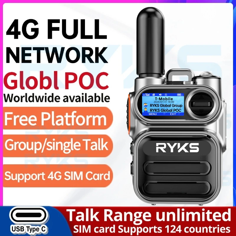 Walkkies Talkies 4G Walkie Talkie 5000Km Two Way Ham Radio Wireless Set Outdoor No for Zello Baofeng Uv 5R Quansheng
Walkkies Talkies 4G Walkie Talkie 5000Km Two Way Ham Radio Wireless Set Outdoor No for Zello Baofeng Uv 5R Quansheng