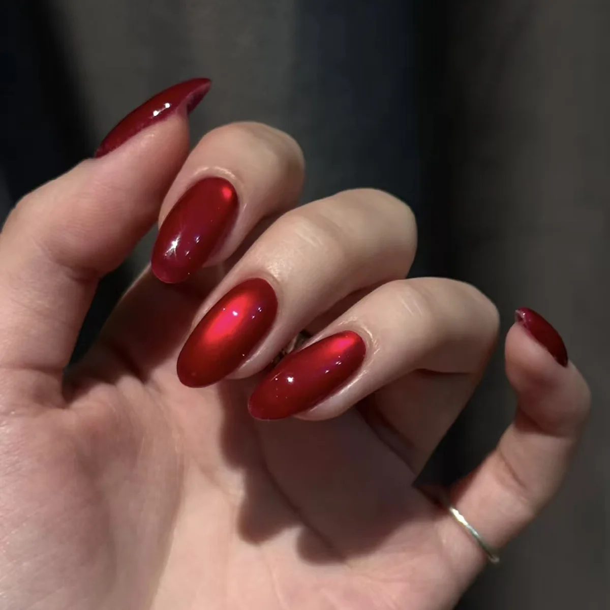 30pcs Burgundy Press on Nails Medium Almond Cat Eye Fake Nails Wine Red French Tip Reusable Artificial Full Cover Stick on Nail
30pcs Burgundy Press on Nails Medium Almond Cat Eye Fake Nails Wine Red French Tip Reusable Artificial Full Cover Stick on Nail