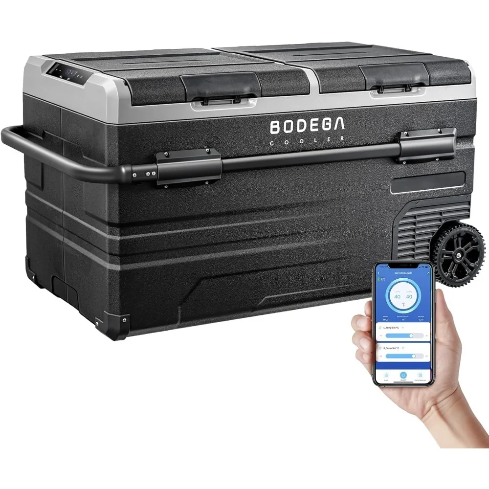 COOLER 12 Volt Car Refrigerator, RV Car Fridge Dual Zone APP Control, Portable Freezer,121 Quart (115L) -4℉-68℉ RV Electric Comp
COOLER 12 Volt Car Refrigerator, RV Car Fridge Dual Zone APP Control, Portable Freezer,121 Quart (115L) -4℉-68℉ RV Electric Comp