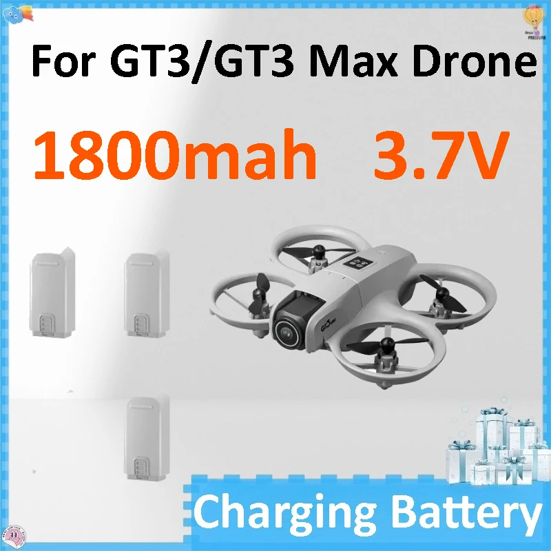 GT3 Mini Drone Battery Charger 3.7V 1800mAh Battery for GT3/GT3 Max Drone
GT3 Mini Drone Battery Charger 3.7V 1800mAh Battery for GT3/GT3 Max Drone