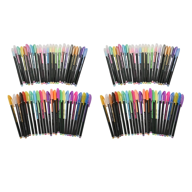 ZUIXUA 96 Gel Pens Set, Color Gel Pens Glitter Metallic Pens Good Gift For Coloring, Kids, Sketching, Painting, Drawing
ZUIXUA 96 Gel Pens Set, Color Gel Pens Glitter Metallic Pens Good Gift For Coloring, Kids, Sketching, Painting, Drawing