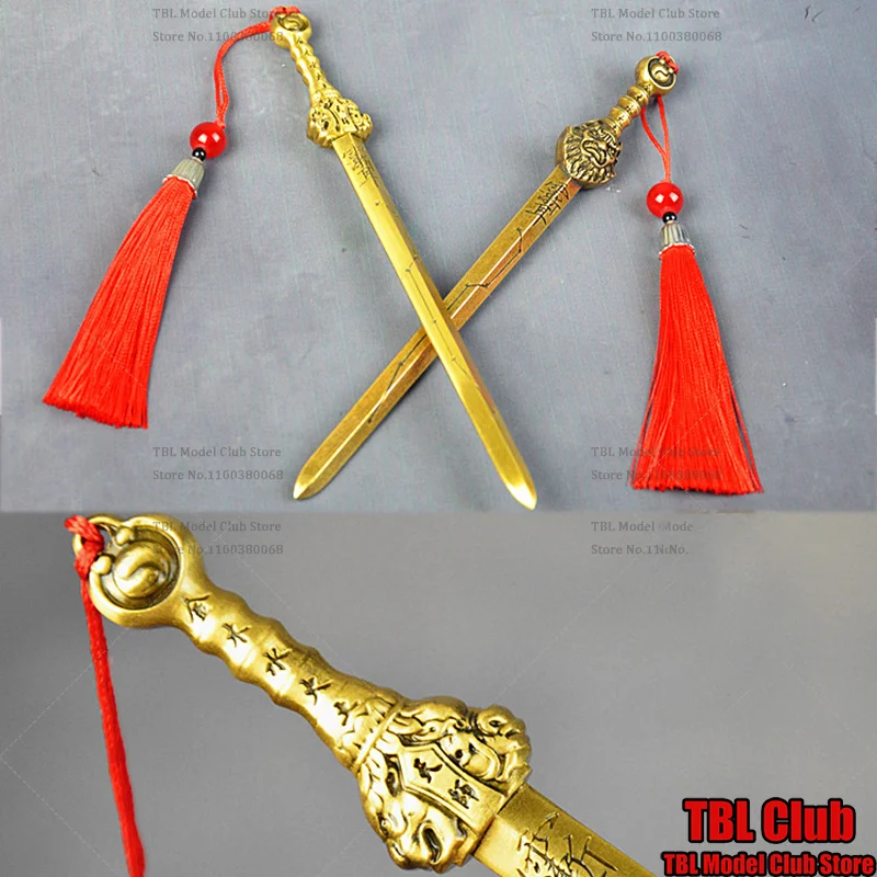 1/6 Scale Male Mini-Weapon Toys Brass Taiji Seven Star Sword Catch Ghost Artifact For 12-inch Action Figure Soldier Scene Props
1/6 Scale Male Mini-Weapon Toys Brass Taiji Seven Star Sword Catch Ghost Artifact For 12-inch Action Figure Soldier Scene Props