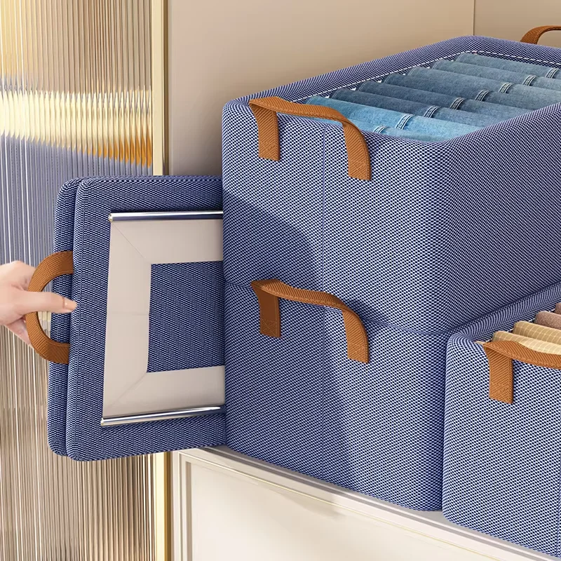 Closet or Bathroom Convertible and Detachable Double-seater Fabric Storage Bag & Folding Clothes Storage Box Organizer
Closet or Bathroom Convertible and Detachable Double-seater Fabric Storage Bag & Folding Clothes Storage Box Organizer