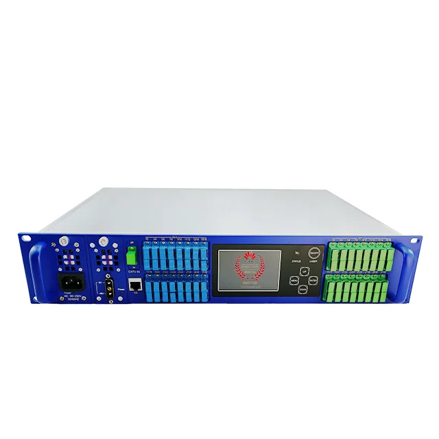 Fullwell 32 ports XG(S)-PON CATV 1550 Optical Amplifier with WDM 22dBm 32 Puertos EDFA
Fullwell 32 ports XG(S)-PON CATV 1550 Optical Amplifier with WDM 22dBm 32 Puertos EDFA