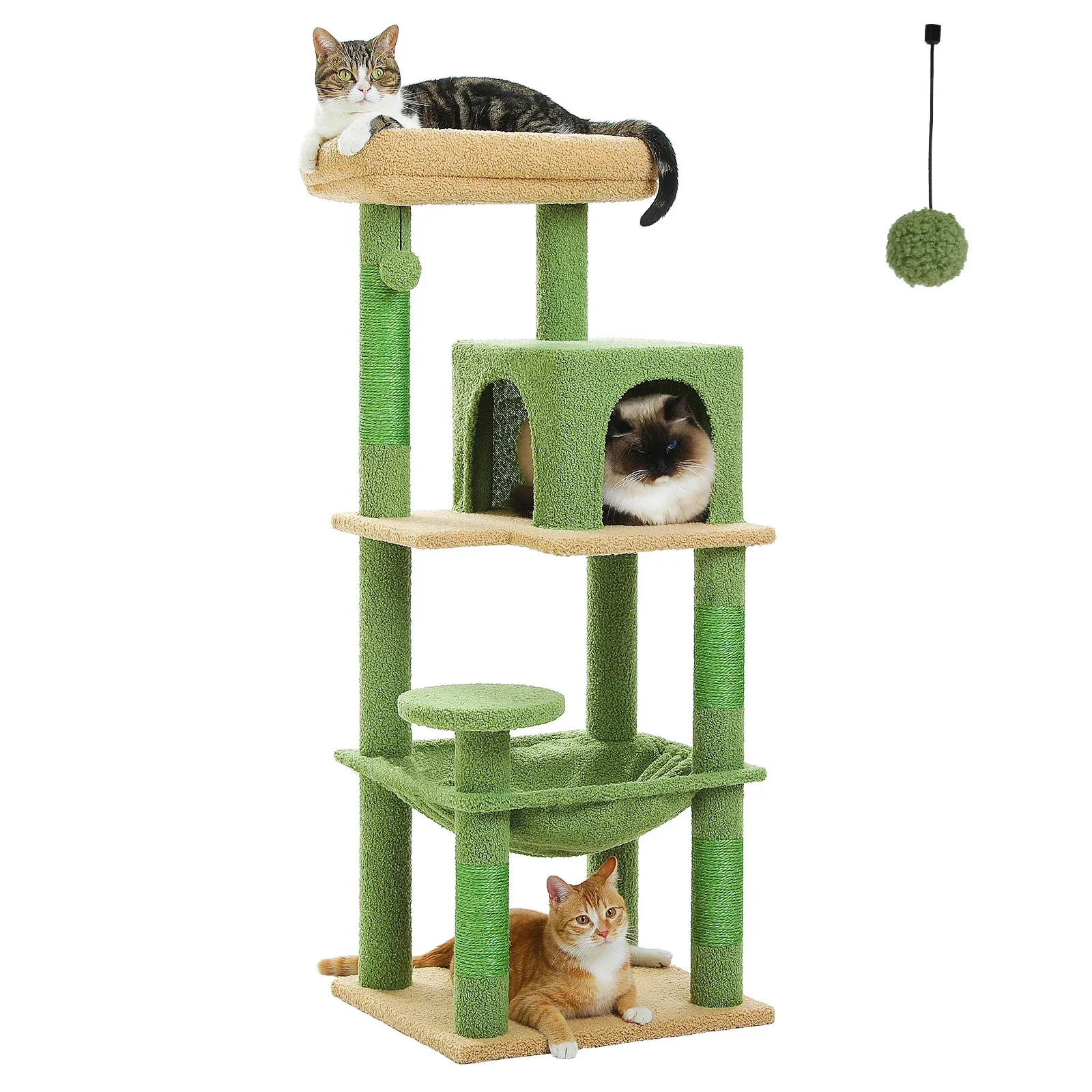 %a Cat Tree for Indoor Cats, 5-Level Cat Tower for Large Cats with Metal Frame Large Hammock Cat Condo with Big Top Perch
%a Cat Tree for Indoor Cats, 5-Level Cat Tower for Large Cats with Metal Frame Large Hammock Cat Condo with Big Top Perch