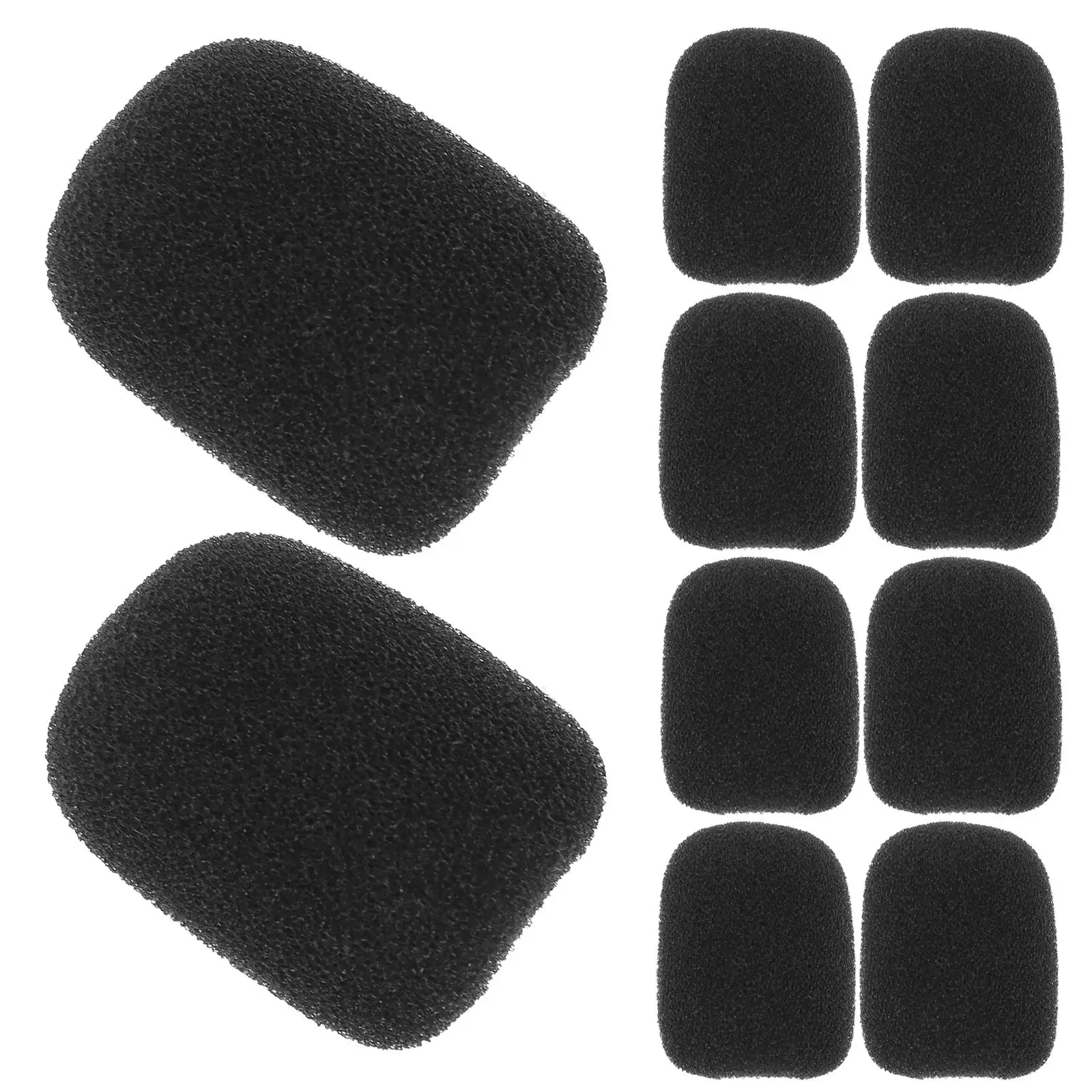20pcs Megaphone Sponge Covers Mini Size Lightweight Noise Reduction Compatible Microphones Foam Windscreen Stage Black
20pcs Megaphone Sponge Covers Mini Size Lightweight Noise Reduction Compatible Microphones Foam Windscreen Stage Black