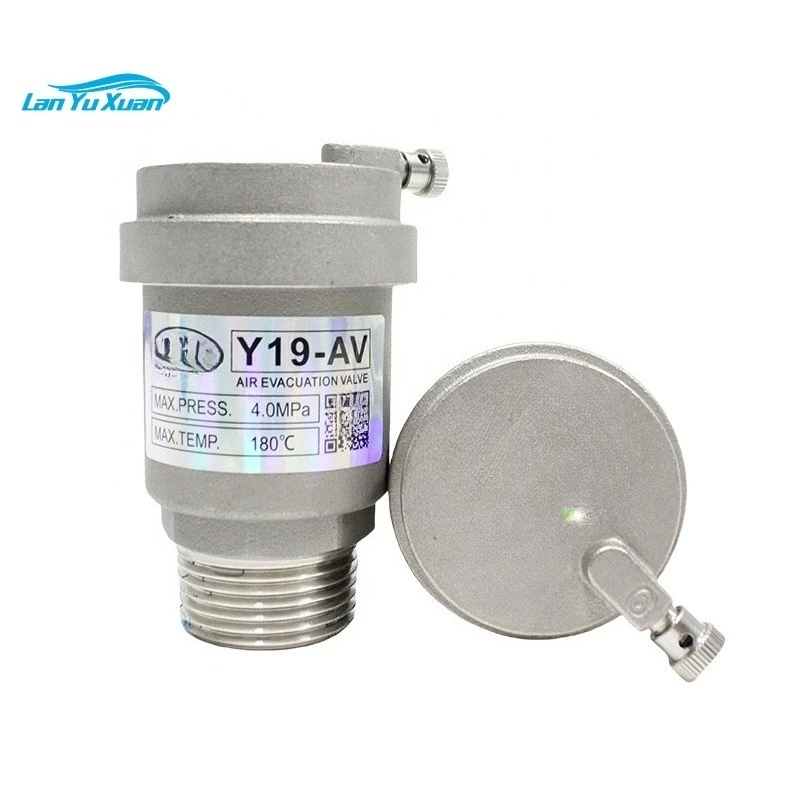 Threaded connection Stainless Steel Automatic Air Vent Valve PN40 Y19-AV HAVC Supply Heating System exhaust air valve
Threaded connection Stainless Steel Automatic Air Vent Valve PN40 Y19-AV HAVC Supply Heating System exhaust air valve