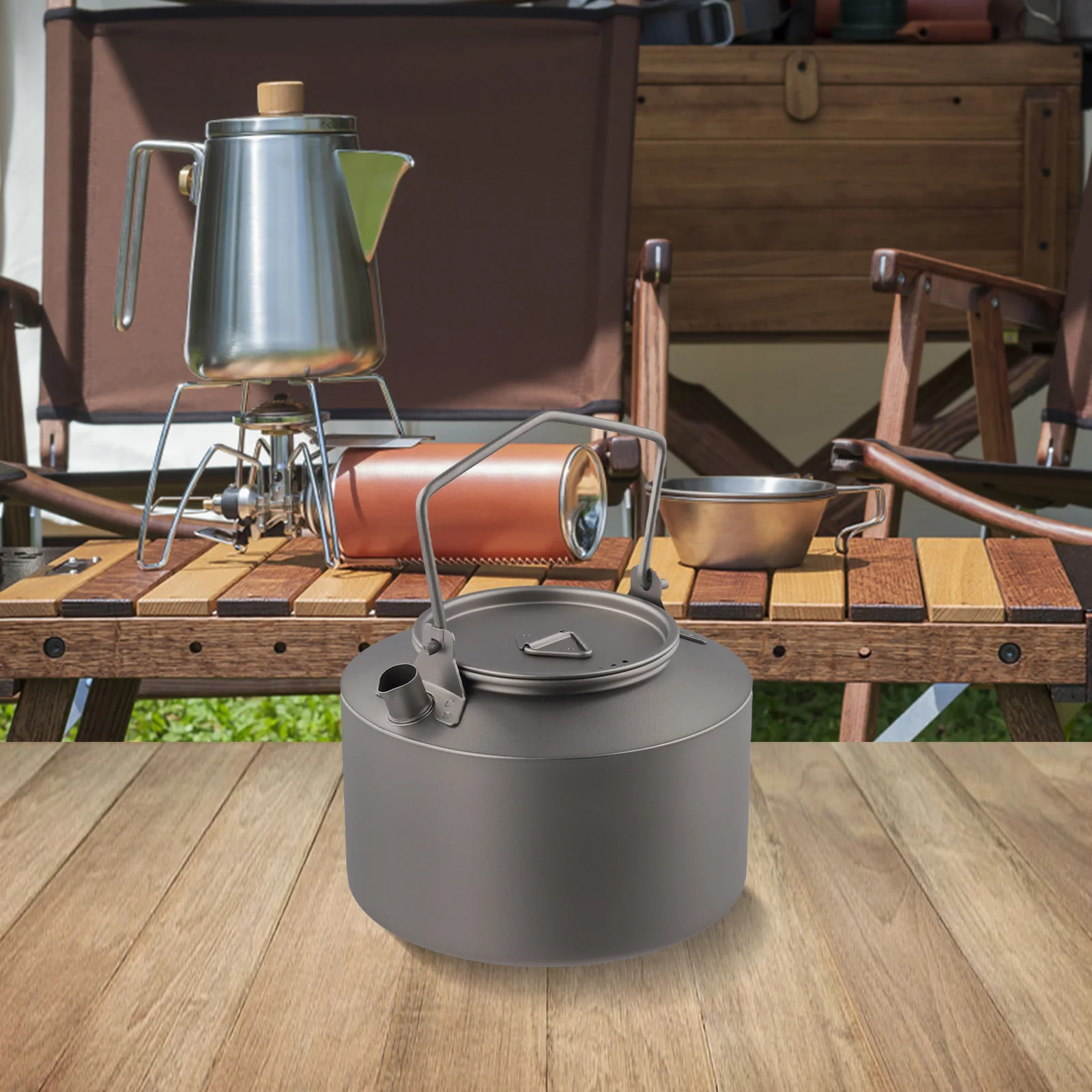 Туристическое снаряжение Прибл. 133*133*72 мм Ti Чайник Легкий чайник Многофункциональный чайник без ржавчины Компактное хранилище
Туристическое снаряжение Прибл. 133*133*72 мм Ti Чайник Легкий чайник Многофункциональный чайник без ржавчины Компактное хранилище