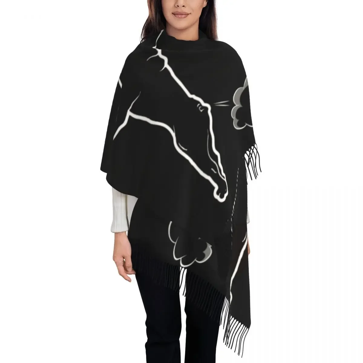 French Bulldog Yoga Scarf Wrap for Women Long Winter Warm Tassel Shawl Unisex Pet Frenchie Dog Animal Scarves
French Bulldog Yoga Scarf Wrap for Women Long Winter Warm Tassel Shawl Unisex Pet Frenchie Dog Animal Scarves