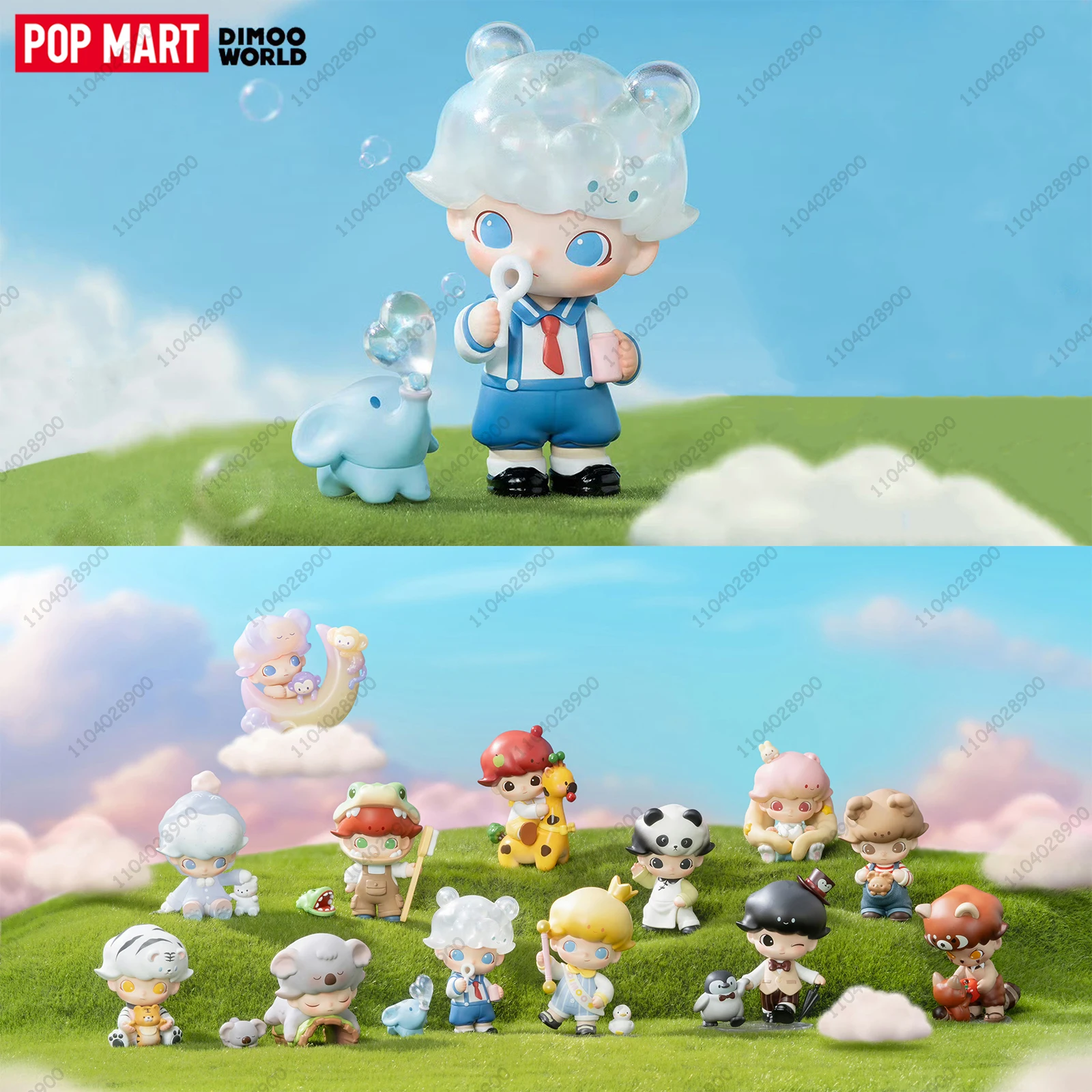 POP MART Dimoo Animal Kingdom Series Коробка-сюрприз Mystery Box Guess Bag Игрушка Симпатичная фигурка Настольные украшения Коллекция Подарок
POP MART Dimoo Animal Kingdom Series Коробка-сюрприз Mystery Box Guess Bag Игрушка Симпатичная фигурка Настольные украшения Коллекция Подарок