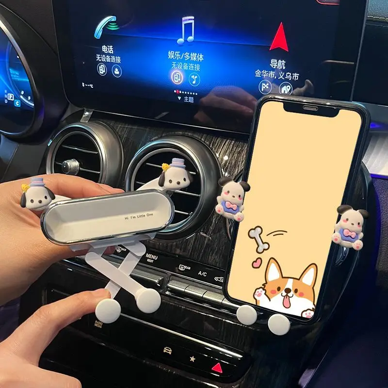 Sanrio CinnamonDog Car Phone Fixing Bracket Cartoon BigEar Dog Cute Car Interior Air Outlet Navigation Support Bracket
Sanrio CinnamonDog Car Phone Fixing Bracket Cartoon BigEar Dog Cute Car Interior Air Outlet Navigation Support Bracket