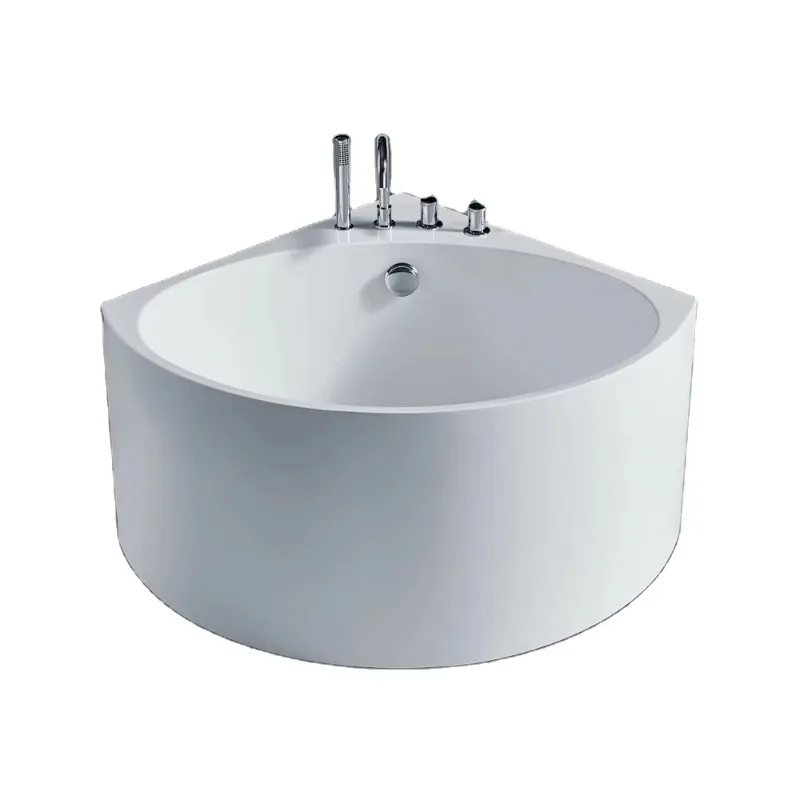 Wholesale Custom Indoor Bath Tub Soaking Free Standing Corner 1000mm Round Bathtub Acrylic White
Wholesale Custom Indoor Bath Tub Soaking Free Standing Corner 1000mm Round Bathtub Acrylic White