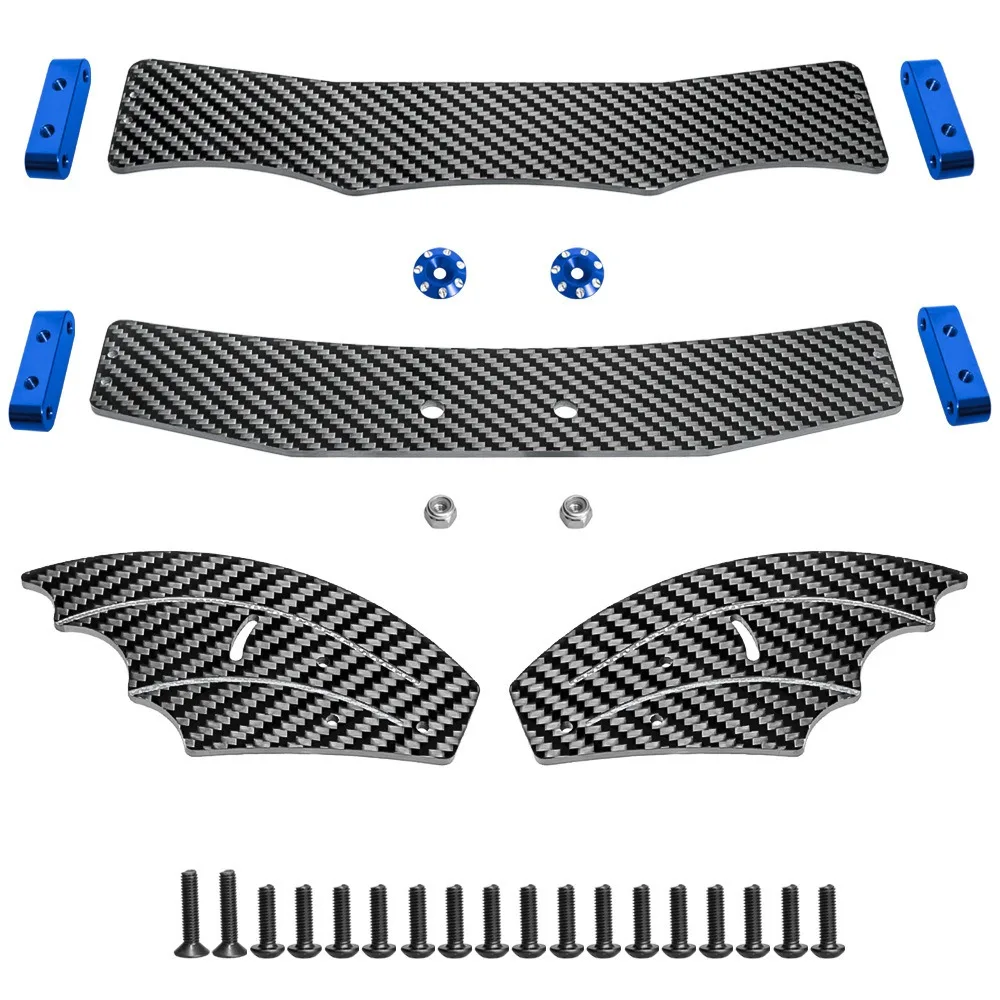 Carbon Fiber Adjustable Tail Wing Rear Spoiler for ARRMA 1/8 TYPHON RC Car Upgrade Parts Accessories
Carbon Fiber Adjustable Tail Wing Rear Spoiler for ARRMA 1/8 TYPHON RC Car Upgrade Parts Accessories