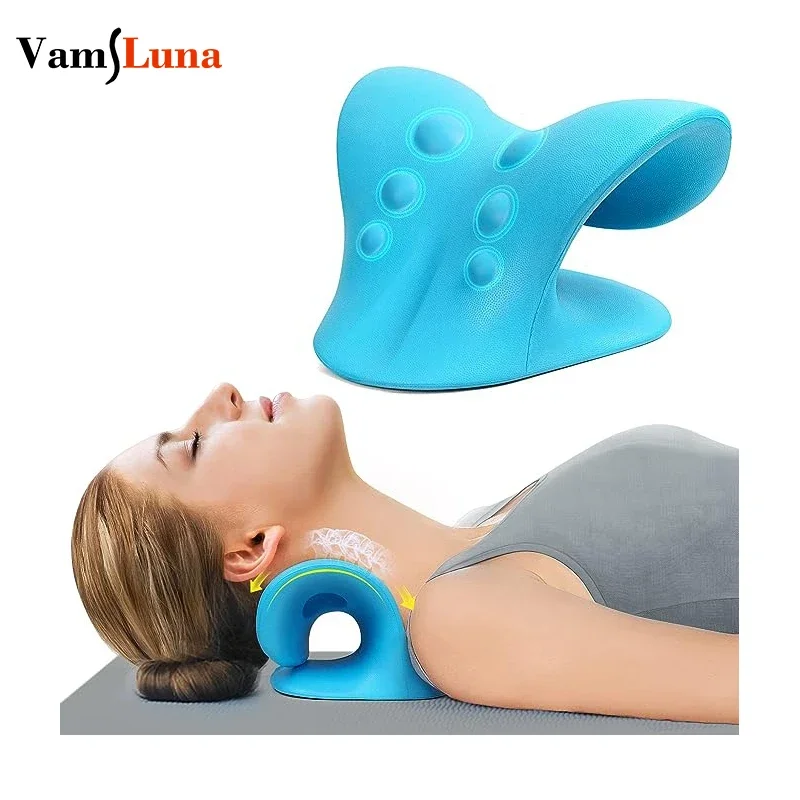 Neck Stretcher for Pain Relief Cervical Traction Device Pillow for Muscle Relax and TMJ Pain Relief Neck and Shoulder Relaxer
Neck Stretcher for Pain Relief Cervical Traction Device Pillow for Muscle Relax and TMJ Pain Relief Neck and Shoulder Relaxer