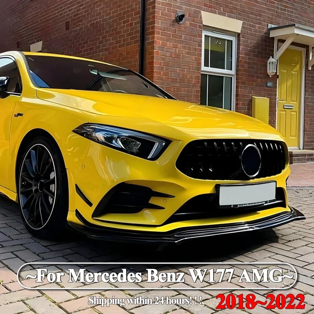Car Front Bumper Lip Diffuser Splitter Spoiler For Mercedes Benz W177 A180 A200 A220 A250 A260 AMG A35 2018-2022 Bodykits Tuning
Car Front Bumper Lip Diffuser Splitter Spoiler For Mercedes Benz W177 A180 A200 A220 A250 A260 AMG A35 2018-2022 Bodykits Tuning