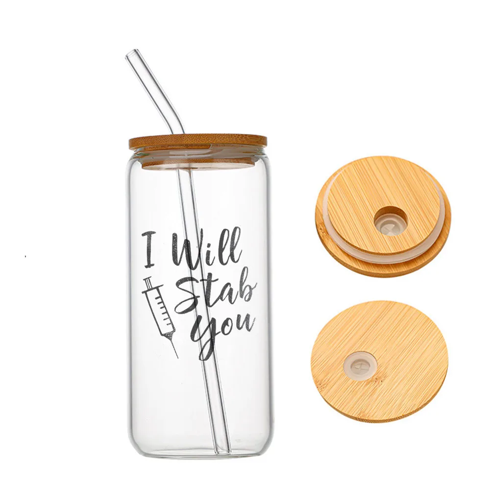 I Will Stab You Glass For Heat Resistant High Drinking Cup With Straws Lids 16 oz
I Will Stab You Glass For Heat Resistant High Drinking Cup With Straws Lids 16 oz