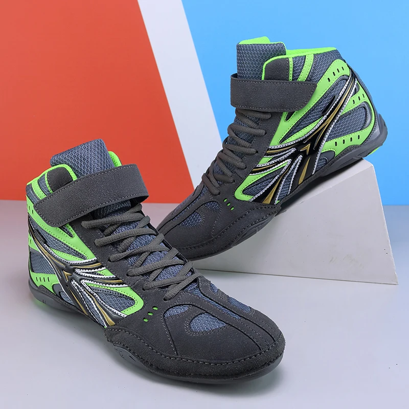 2025 Pro Men's Women's Wrestling Boots Lightweight Wicking Design Boxing Sneakers Good Sealed Fitness Boots
2025 Pro Men's Women's Wrestling Boots Lightweight Wicking Design Boxing Sneakers Good Sealed Fitness Boots