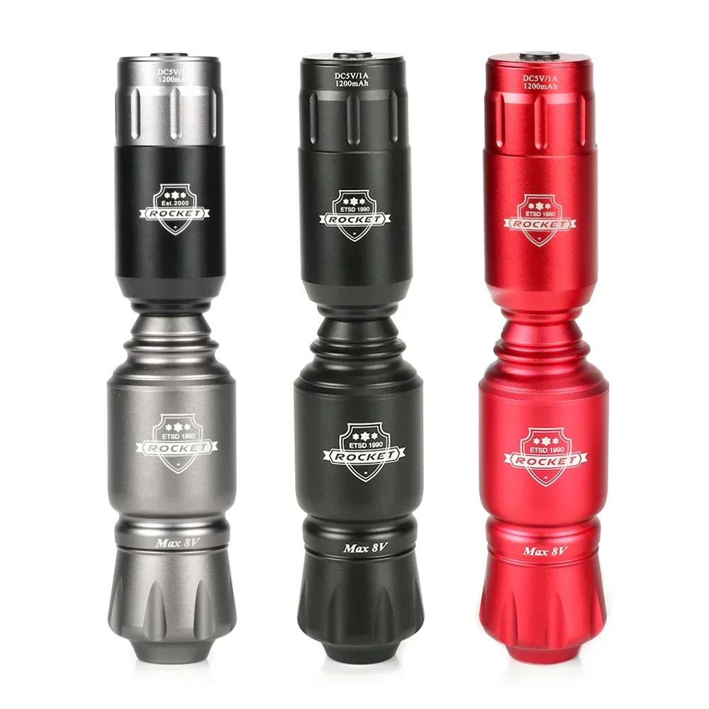 Профессиональный набор для татуировок: роторная машинка Rocket Mini Tattoo Pen с беспроводным блоком питания, интерфейсом RCA и необходимыми аксессуарами
Профессиональный набор для татуировок: роторная машинка Rocket Mini Tattoo Pen с беспроводным блоком питания, интерфейсом RCA и необходимыми аксессуарами