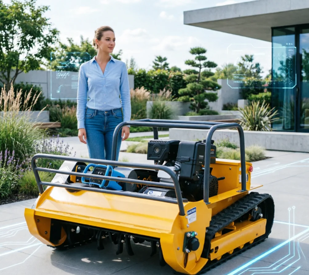 Customized All Terrain Remote Control Lawn Mower Crawler RC Mower For Slope Lawn Work
Customized All Terrain Remote Control Lawn Mower Crawler RC Mower For Slope Lawn Work