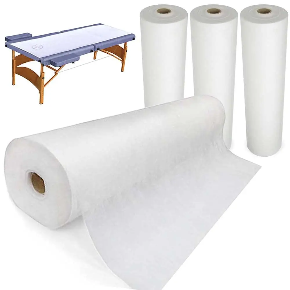 Disposable Non Woven Bed Sheet Roll Massage table paper roll 30gms Thick (Pack of 4)
Disposable Non Woven Bed Sheet Roll Massage table paper roll 30gms Thick (Pack of 4)